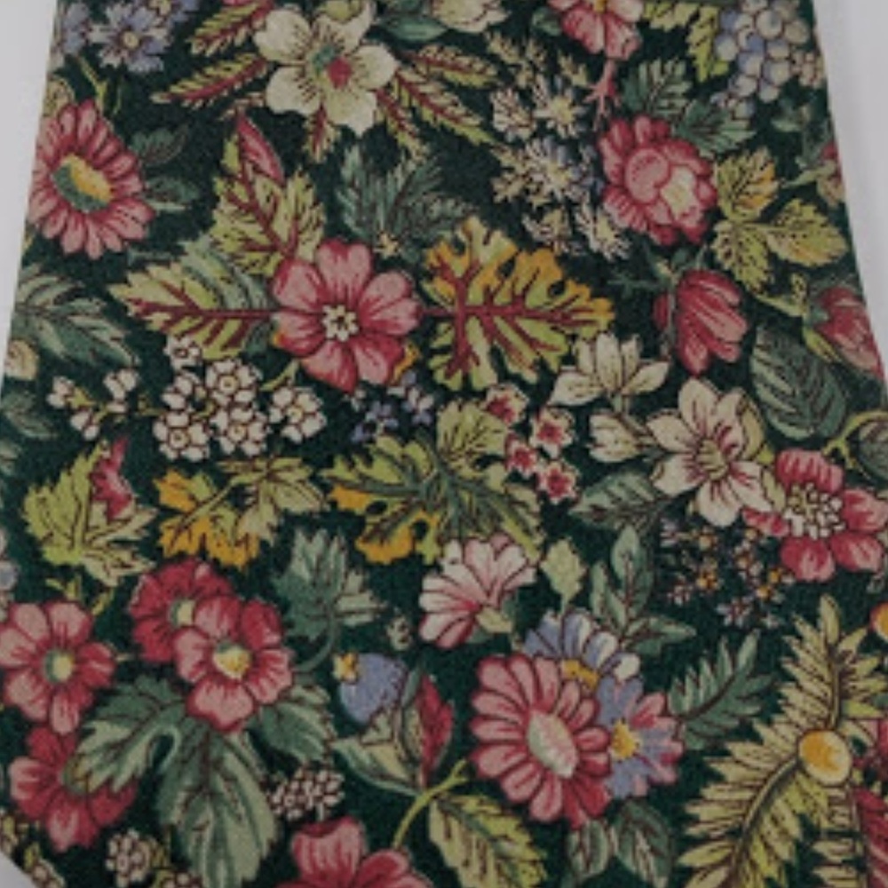 floral silk tie by Rooster